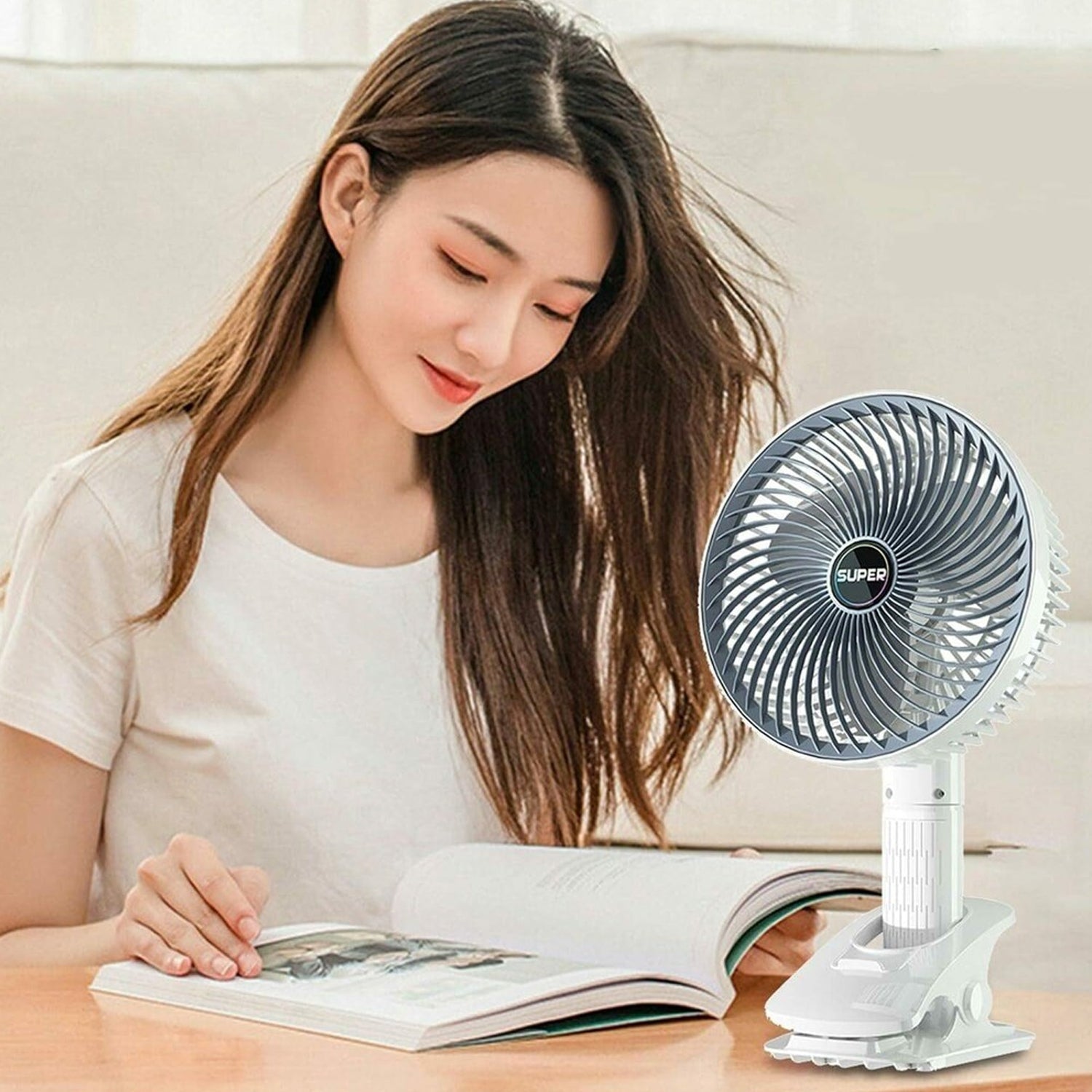Multifunctional USB Desk Fan – Clip-On Plug & Play Fan, 1 Pc with Brown Box (On / Off Switch Not Provided) Multifunctional USB Desk Fan – Clip-On Plug & Play Fan, 1 Pc with Brown Box (On / Off Switch Not Provided)